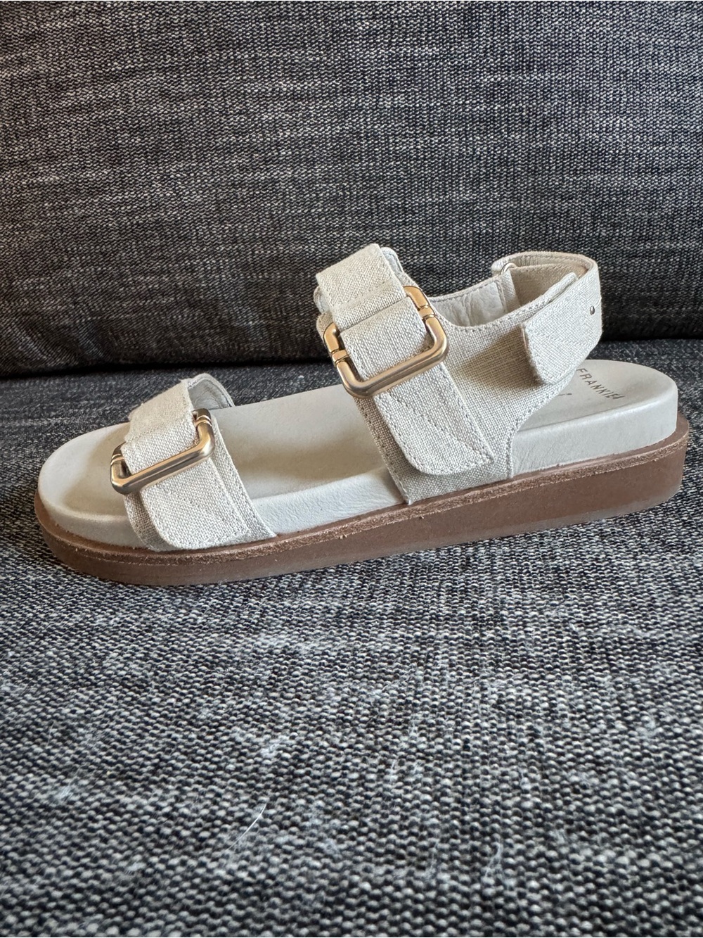 Frankie 4 - Thompson Linen Sandal size 7 - Picture 6 of 7